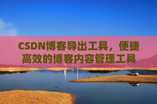 CSDN博客导出工具，便捷高效的博客内容管理工具